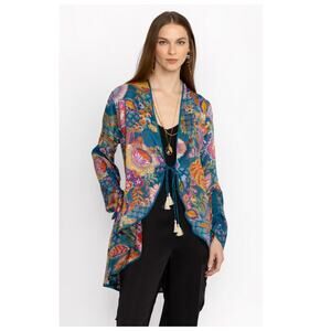Johnny Was Lapham Ryder Reversible Coat Size Small